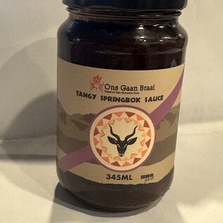 Ons Gaan Braai Tangy Springbok Saus Raspberry & Chipotle