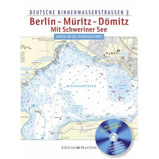 Delius Klasing Vaarkaarten Berlin – Müritz – Dömitz en Schweriner See