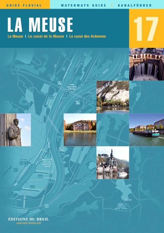 Editions du Breil Vaarkaart Editions du Breil 17 - Frankrijk La Meuse - Moezel