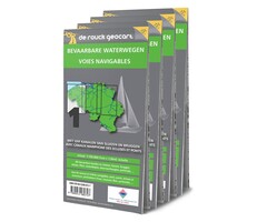 Bevaarbare waterwegen België - 4 kaarten