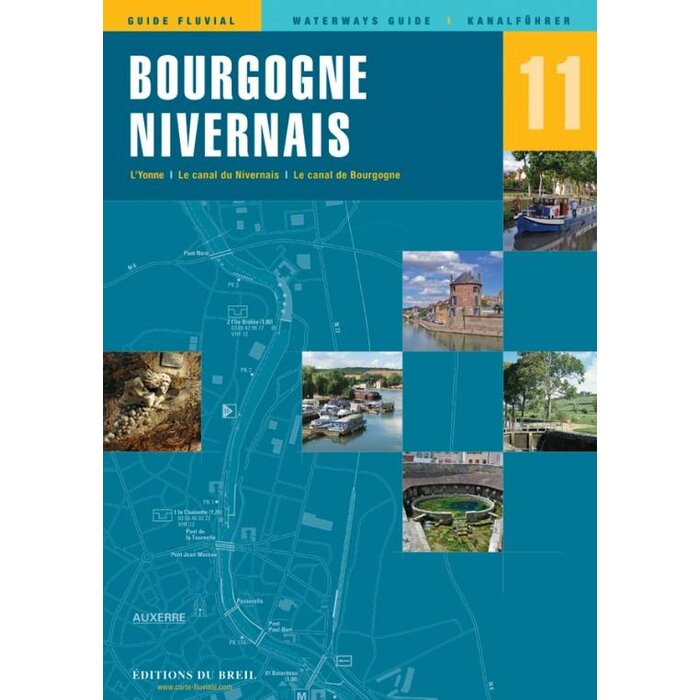 Editions du Breil Vaarkaart Bourgogne Nivernais - Editions du Breil no. 11