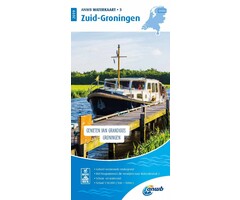 ANWB vaarkaarten ANWB Waterkaart 3 - Groningen-Zuid