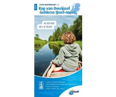 ANWB vaarkaarten ANWB Waterkaart 5 - Kop Overijssel/Gelderse IJssel-Noord