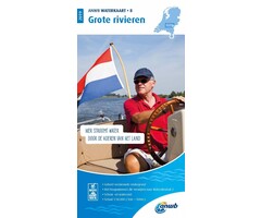 ANWB vaarkaarten ANWB Waterkaart 8 - Grote Rivieren