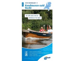ANWB vaarkaarten ANWB Waterkaart 9 - Randmeren-Zuid/Vecht