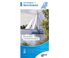 ANWB vaarkaarten ANWB Waterkaart 13 - West-Brabant