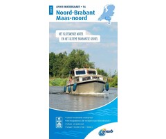 ANWB vaarkaarten ANWB Waterkaart 16 - Noord-Brabant/Maas-Noord