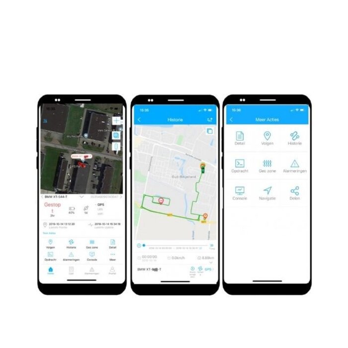 Globaltrace GPS-tracker - Onntrack 400 met vaste aansluiting