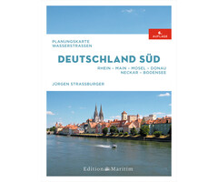 Delius Klasing Gewässerkarte Deutschland Sud