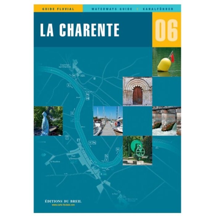 Editions du Breil Vaarkaart Charente - Editions du Breil no. 6