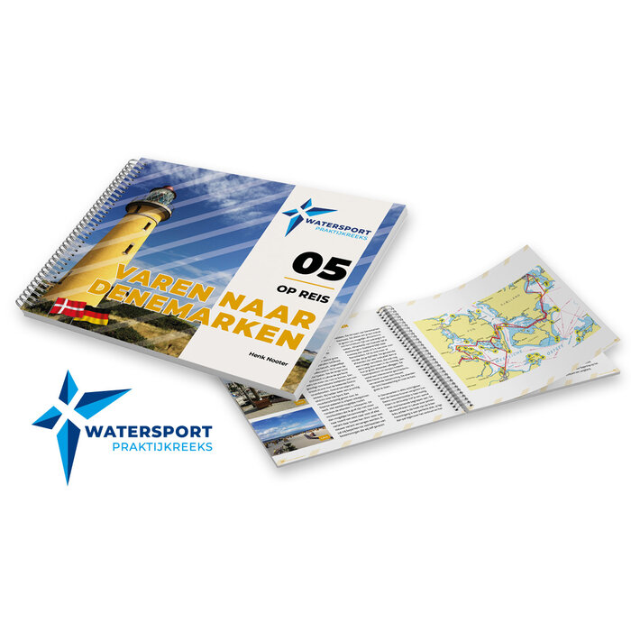 Roskam uitgeverij Varen naar Denemarken, een handig boek