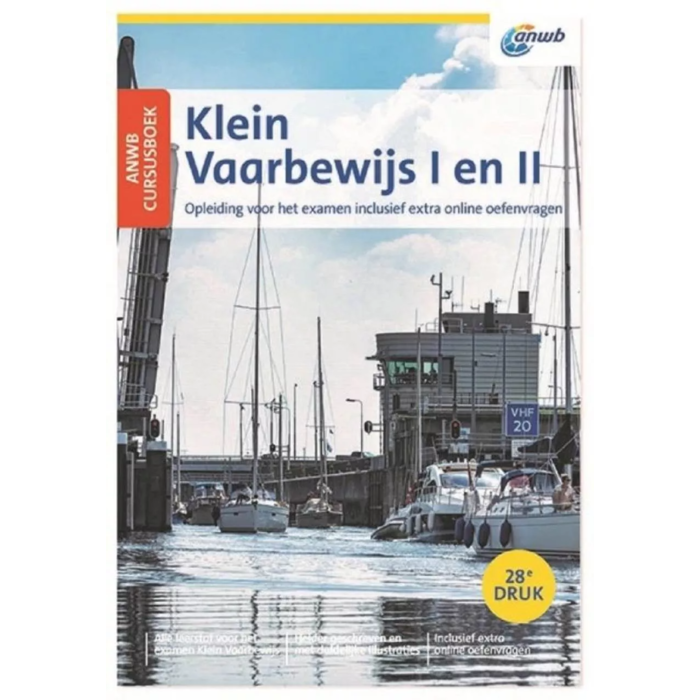 ANWB Watersportboeken ANWB Cursusboek Klein Vaarbewijs 1 en 2