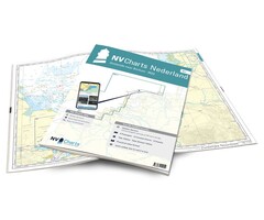 NV Charts NV Vaarkaart Nederland  NL1 Noordzee: Borkum tot Oostende