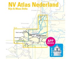 NV Charts NV Vaarkaart Nederland  NL4  Rijn en Maasgebied