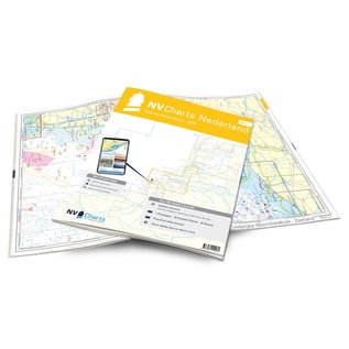 NV Charts NV VERLAG Atlas NL4 - Vaarkaart Rijn en Maasgebied