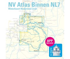 NV Charts NV Vaarkaart Nederland NL7 Zuid NL en België oost