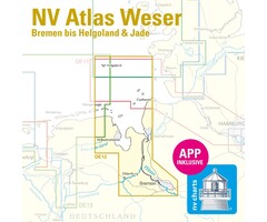 NV Charts NV Vaarkaart Duitsland DE 12 – Bremen tot Helgoland