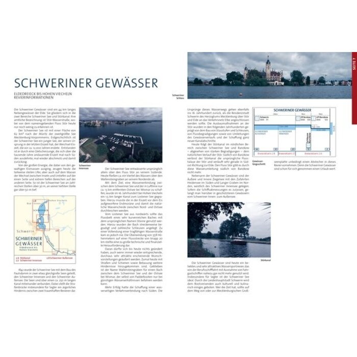 Kartenwerft Kartenwerft Binnenkaart Atlas 2: Mecklenburgische Seenplatte