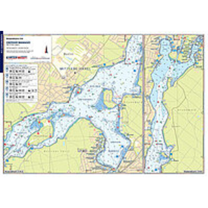 Kartenwerft Kartenwerft Binnenkaart Atlas 3: Berlijn en Brandenburg