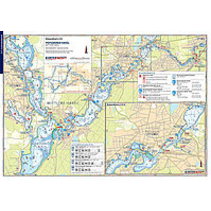 Kartenwerft Kartenwerft Binnenkaart Atlas 3: Berlijn en Brandenburg