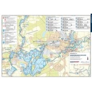 Kartenwerft Kartenwerft Binnenkaart Atlas 3: Berlijn en Brandenburg