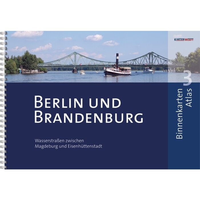 Kartenwerft Kartenwerft Binnenkaart Atlas 3: Berlijn en Brandenburg