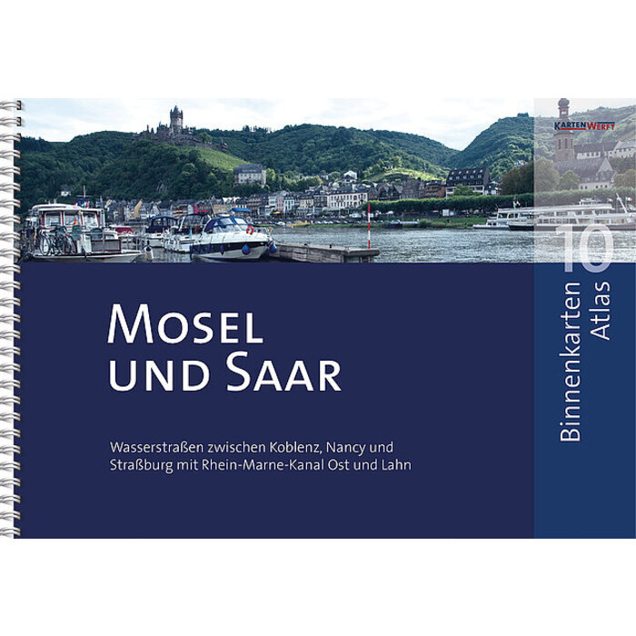 Kartenwerft Kartenwerft Binnenkaart Atlas 10: Mosel en Saar