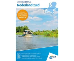 ANWB vaarkaarten ANWB Wateratlas Nederland-Zuid