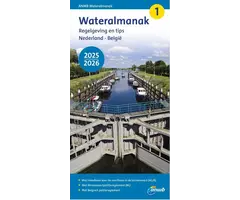 ANWB Watersportboeken Wateralmanak deel 1 editie 2025-2026