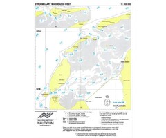 Nauticum Stroomkaart Waddenzee West