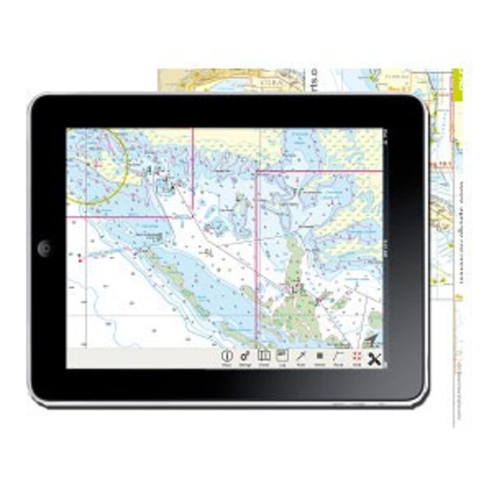 NV Charts NV VERLAG Atlas NL1 - Borkum naar Oostende