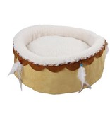 All for paws All for Paws (AFP) - Dream Catcher Round cuddler Bed Sand/Beige