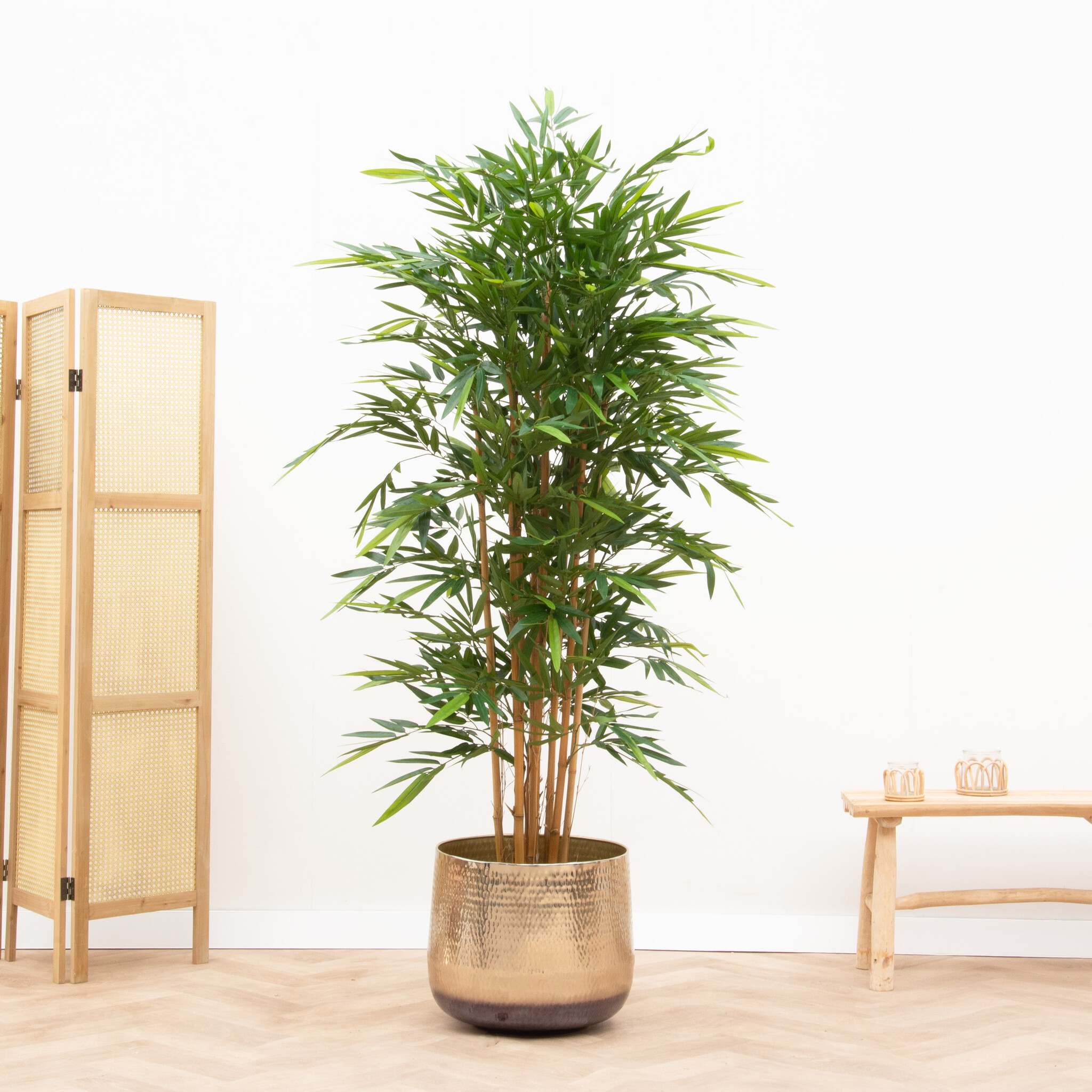 Plante verte artificielle pour bureau - BAMBOU