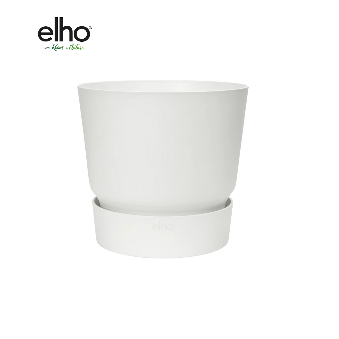 Plant pot Elho Greenville Circular Green Plastic (Ø 29,5 x 27,8 cm)