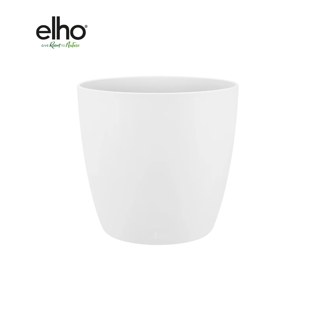 Topf Elho Brussels round weiß Green Bubble