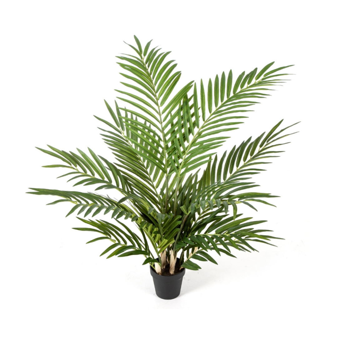 Areca artificial palm tree 100cm Green Bubble
