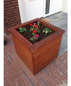 Plantenbak | Hardhout | 55x55x55cm