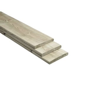 Vuren schuttingplank | 1.8x14.5cm (18x145mm) | geïmpregneerd