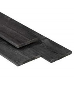 Grenen schuttingplank | 1.6x14.cm (16x140mm) | zwart gecoat