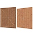 Houthandel Bos Red Class opgeklampte deur | dubbel + kozijn | 185cm x 205cm