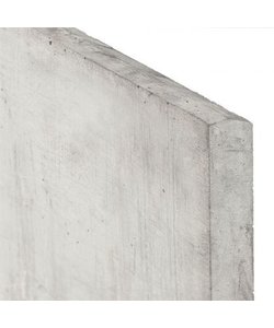 Beton | Onderplaat | 35x240mm | Wit/Grijs | 184cm