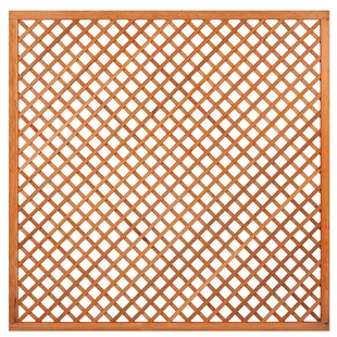 Trellis Hardhout | 180x180cm | diagonaal