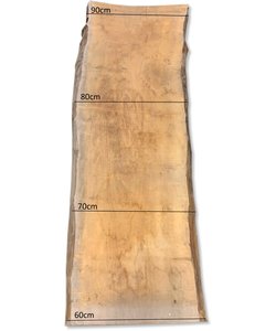 Boomstamblad | Plataan | 250cm lang | 10cm dik | M10