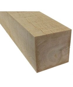 Eiken balk geschaafd | 8x18cm (80x180mm) | 1.45m