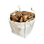 Mini big bag haardhout | 0,4 kuub | Droog | Afhaal