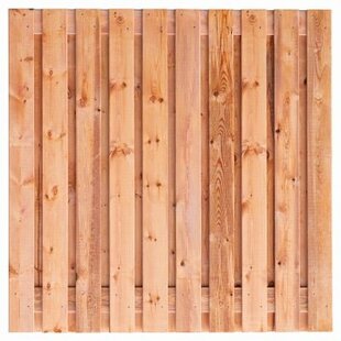 Tuinscherm Casablanca | Red Class Wood |  21 planks