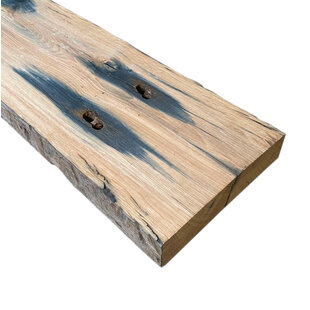 Eiken biels plank | 3.5x24cm | 240cm | bezaagd
