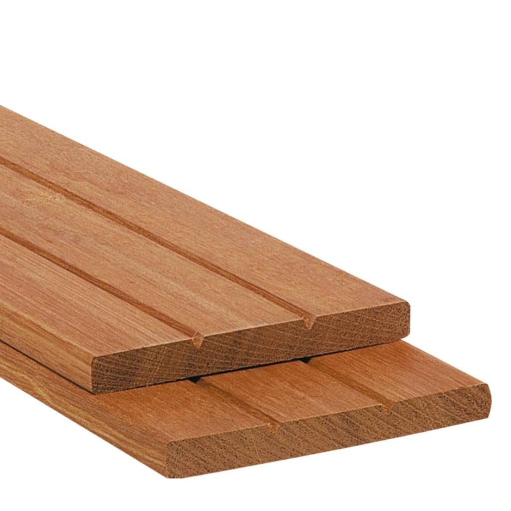 Hardhouten schuttingplank | 16x145mm | Houthandel Bos