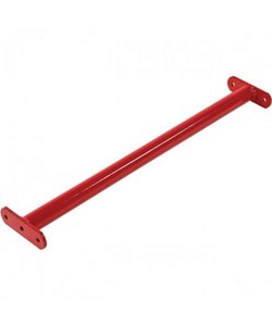 Duikelstang met bevestigingsset | Rood | 90cm