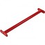 Houthandel Bos Duikelstang met bevestigingsset | Rood | 90cm